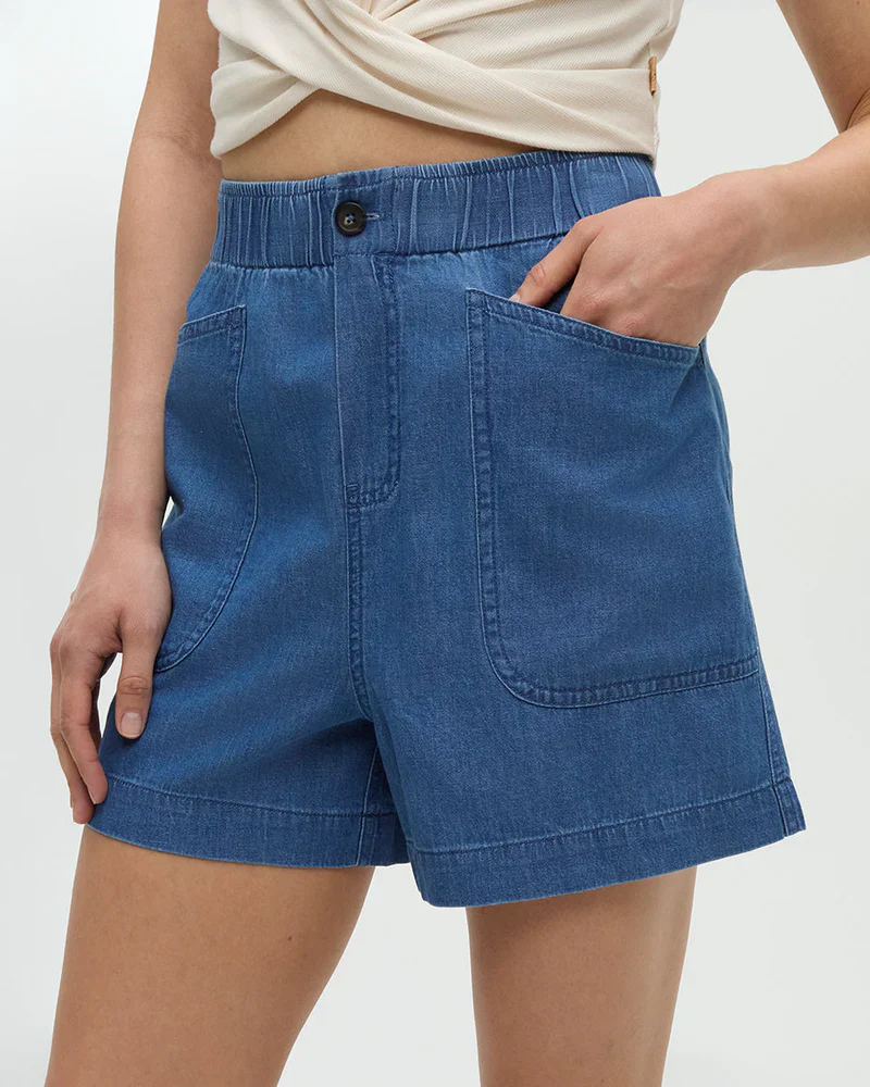 Tentree Denim Cascades Shorts Women's - Image 3