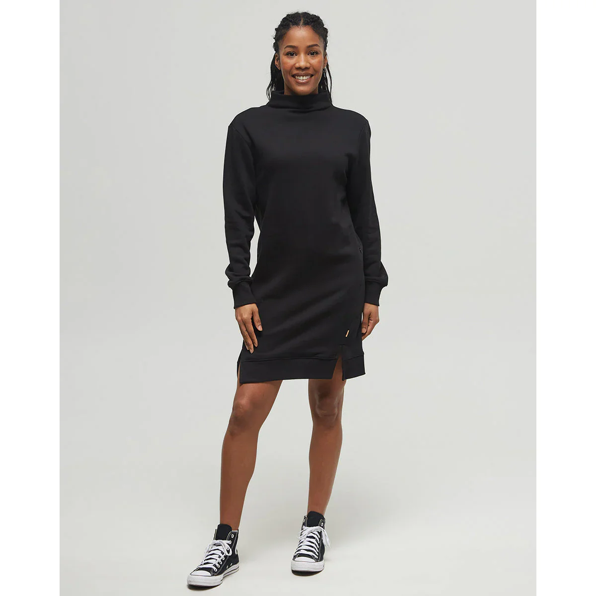 TenTree Treefleece Sweatshirt Dress Women's - Image 4