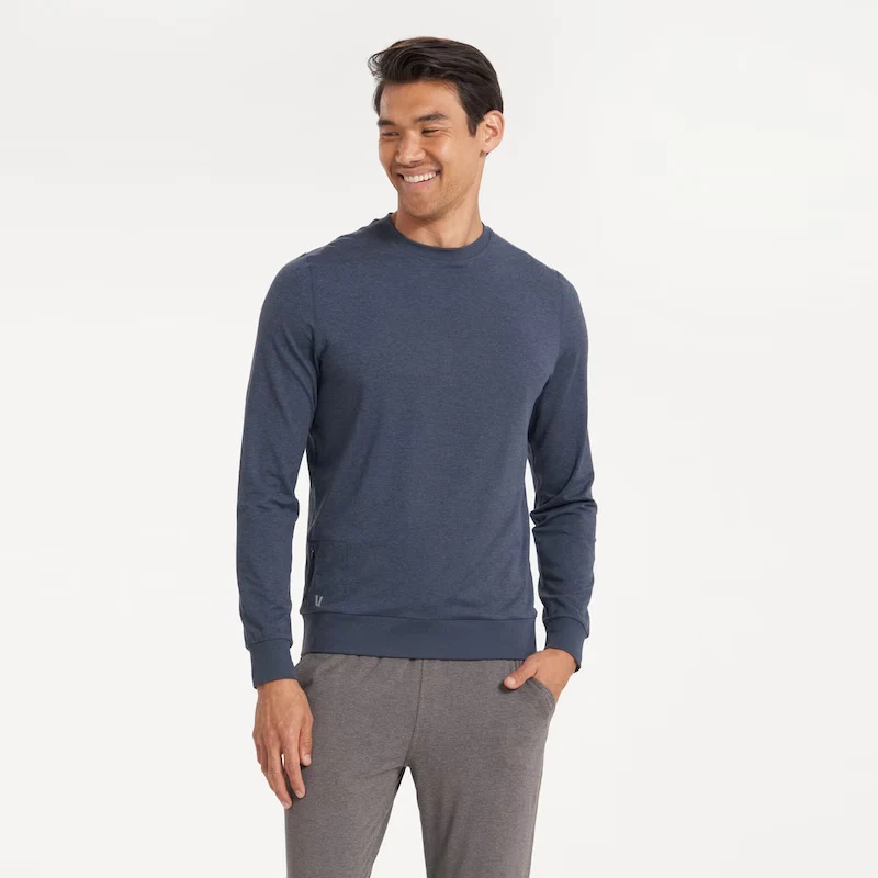 Vuori Ponto Performance Crew Men's - Image 8