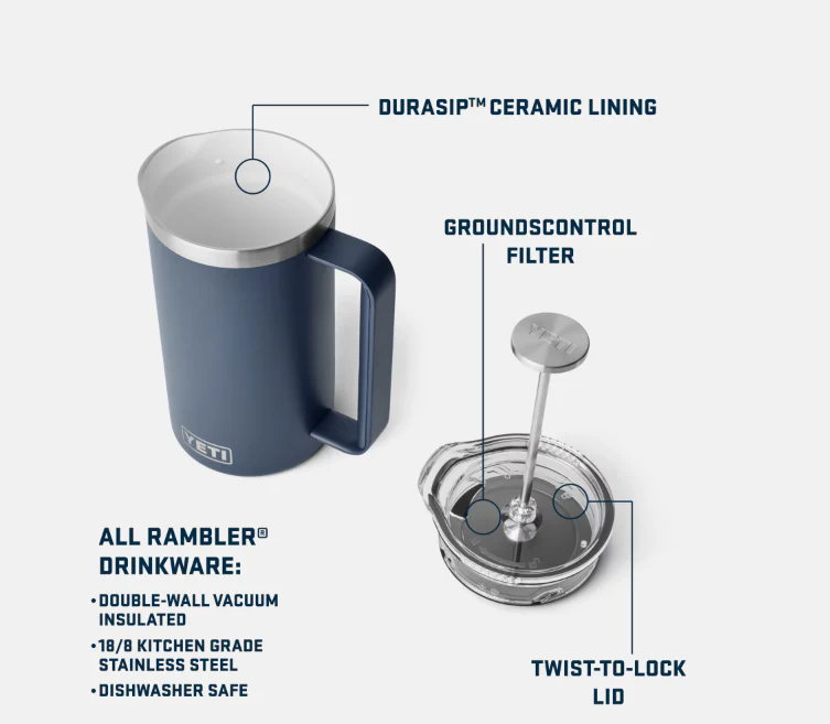 Yeti French Press 34oz - Image 9