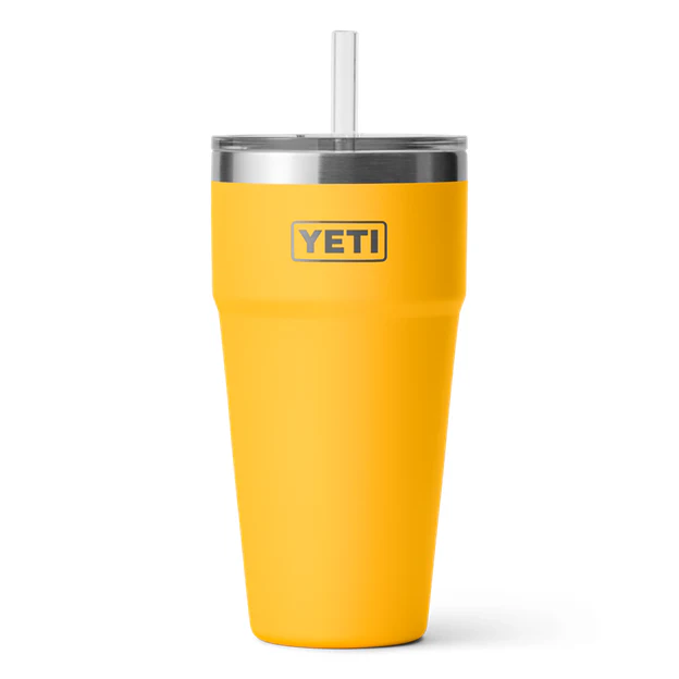 Yeti Rambler 26oz Stackable Cup with Straw Lid