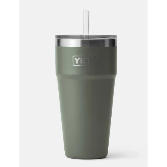 Yeti Rambler 26oz Stackable Cup with Straw Lid - Image 4
